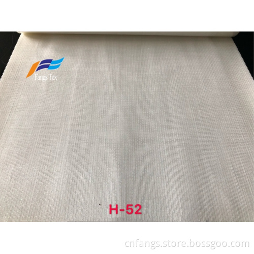 Robuste Voile-Vorhänge aus weißem Polyester-Leinen